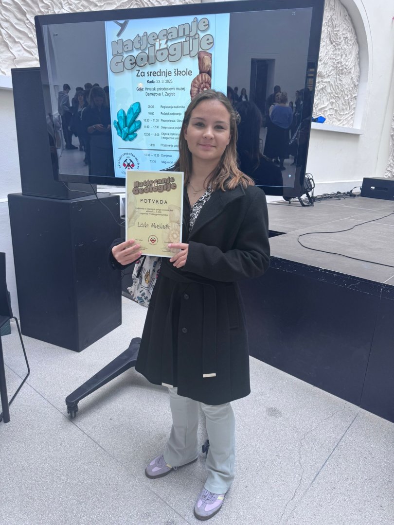 Hrvatsko geološko društvo održalo pilot natjecanje iz Geologije